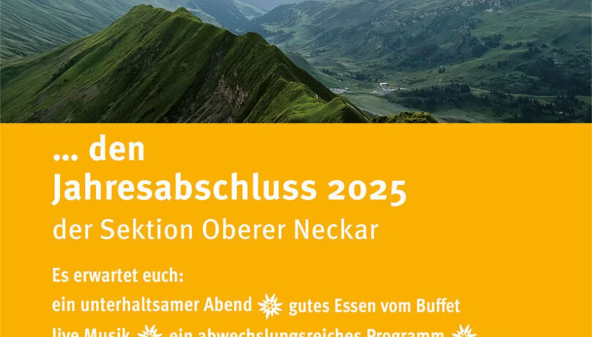Jahresabschluss Sektion Oberer Neckar | © Sektion Oberer Neckar