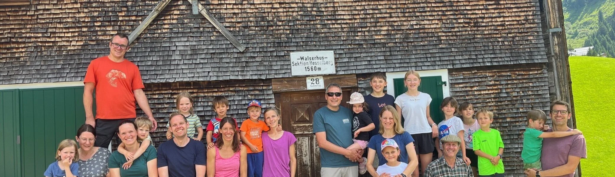 Familiengruppe im Walserhus | © Markus Hugger