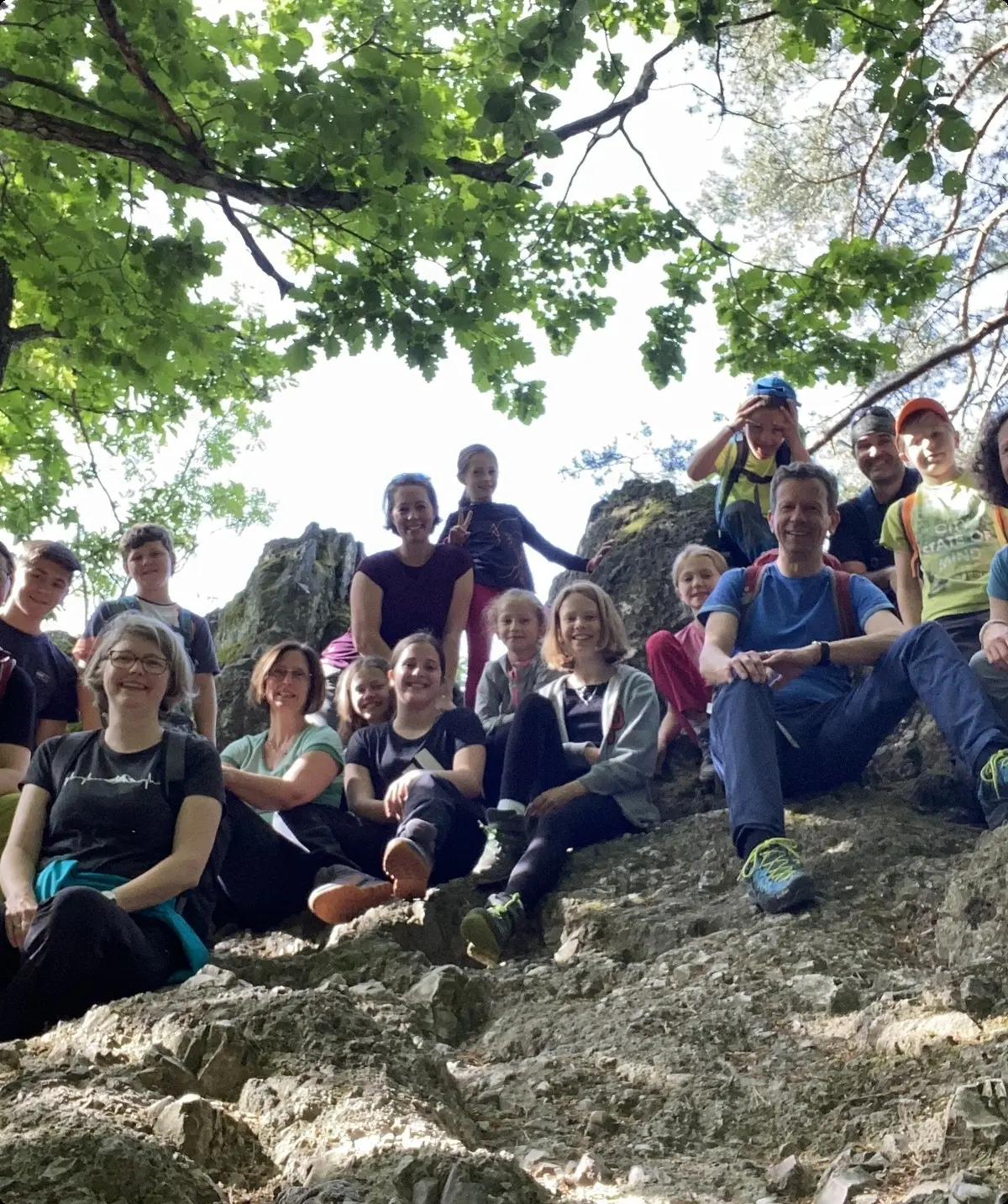 Familiengruppe unterwegs | © Ute Maurer