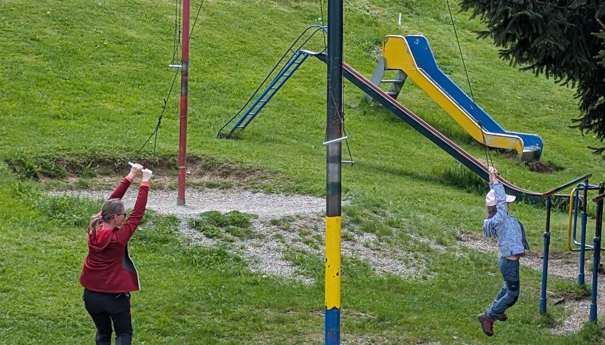 Durchhängen | © BG Trossingen
