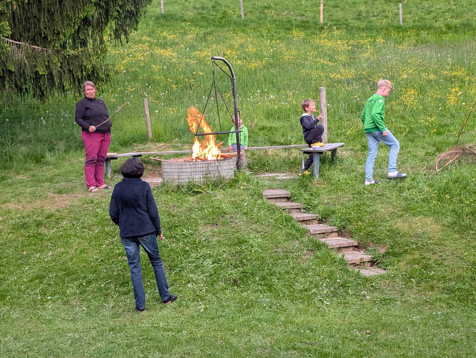 Lagerfeuer am Höfle | © BG Trossingen