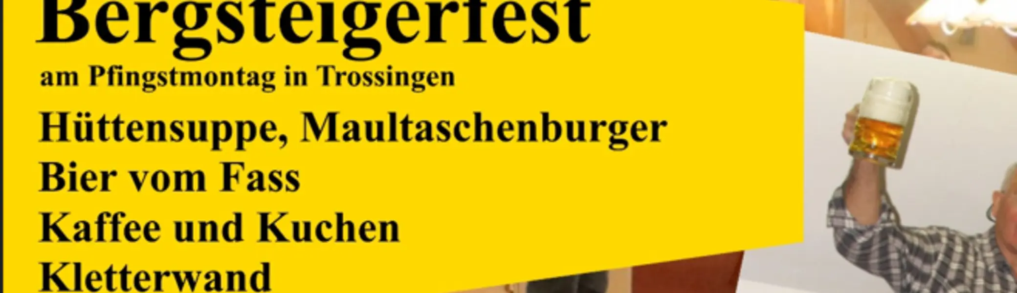 Textausschnitt aus Plakat | © BG Trossingen