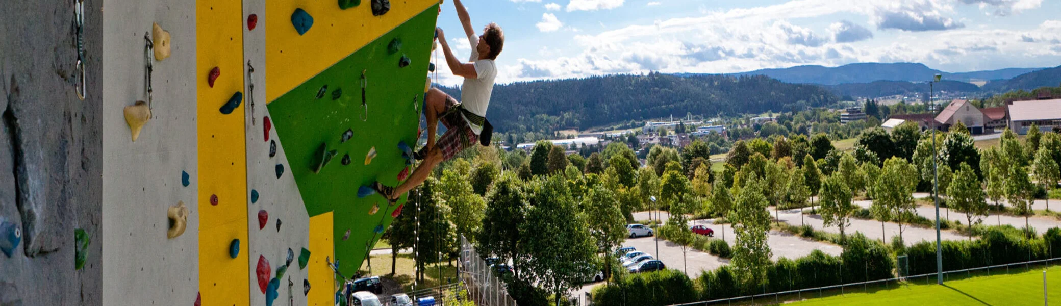 K5 Kletterwand Outdoor Süden | © David Hütter