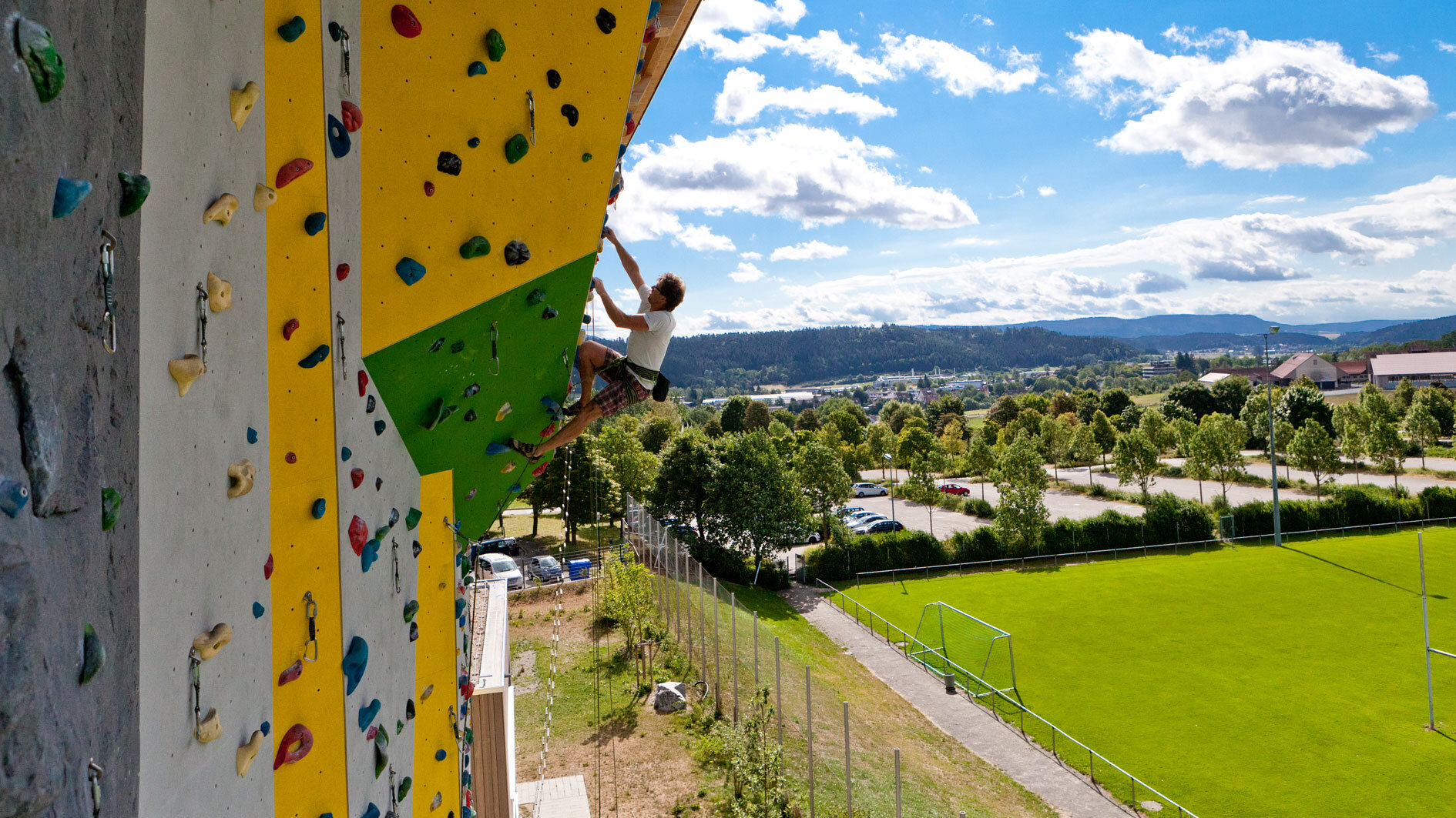 K5 Kletterwand Outdoor Süden | © David Hütter K5 Kletterwand Outdoor Süden | © David Hütter