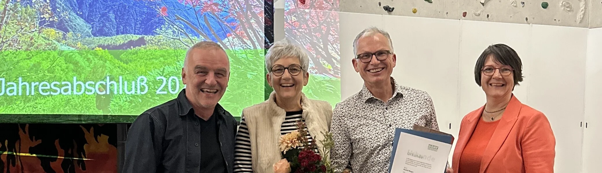 Ehrung Rudolf | © DAV